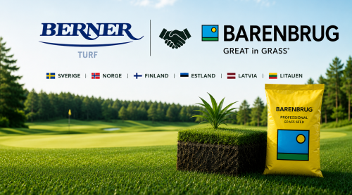 Berner Turf og Barenbrug har inngått en strategisk samarbeidsavtale