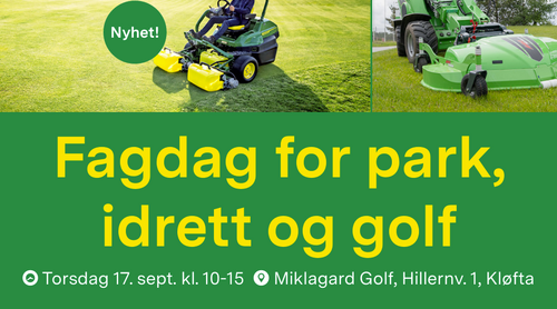 Fagdag for park-idrett og golf