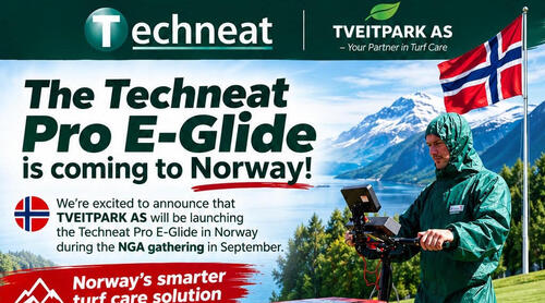 Tveitpark AS lanserer The Techneat Pro E-Glide