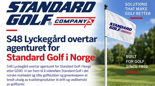 S48 Lyckegård overtar agenturet for Standard Golf i Norge