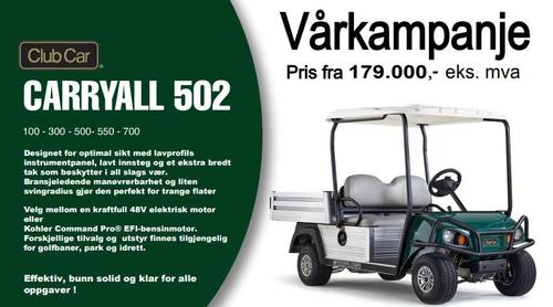 Vårkampanje på Club Car